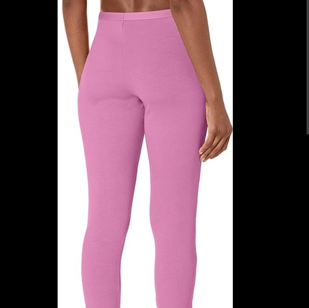 Calvin Klein Pure Ribbed Leggings . lilac Rain - Picture 6 of 16
